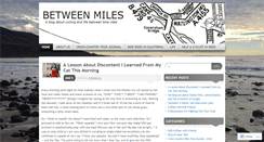 Desktop Screenshot of betweenmiles.com